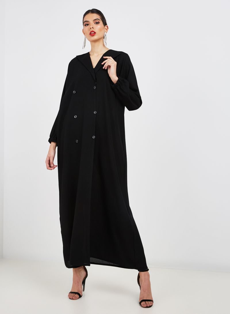 Hem Sleeves Abaya