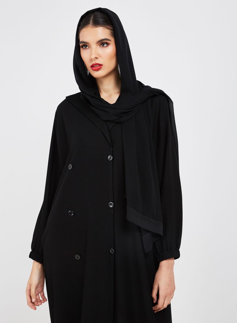 Hem Sleeves Abaya