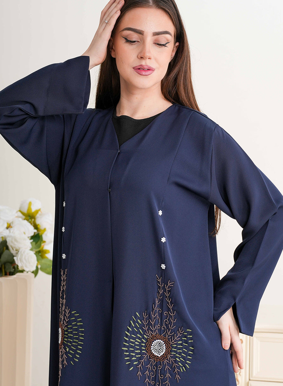 Women’s Stylish Abaya with Bead Detailing | Bsi4279