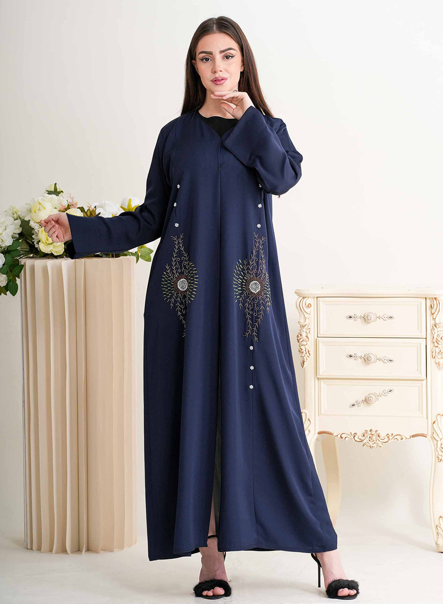 Women’s Stylish Abaya with Bead Detailing | Bsi4279