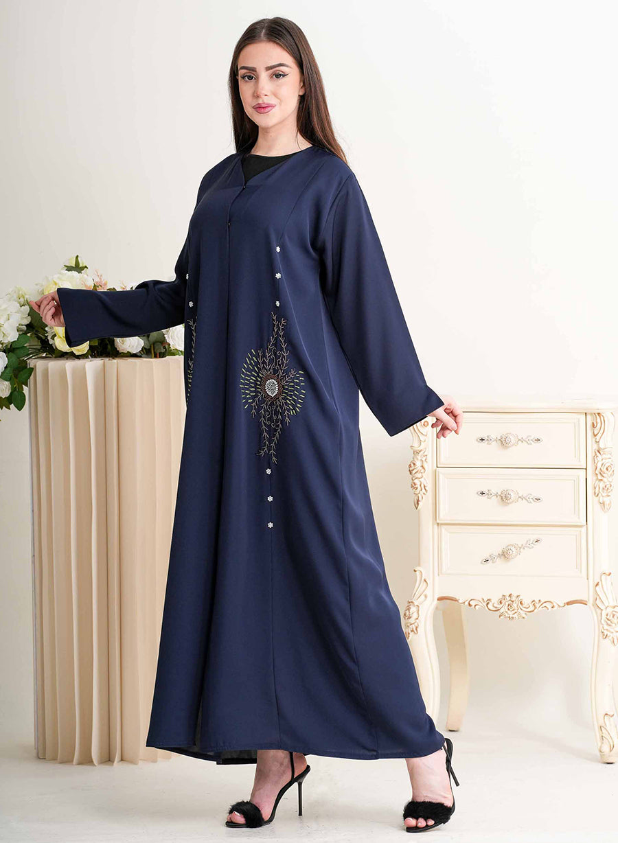 Women’s Stylish Abaya with Bead Detailing | Bsi4279