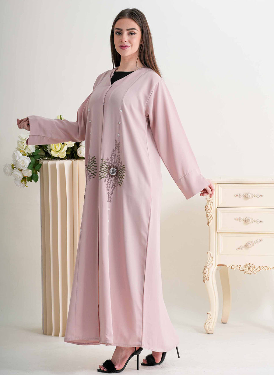 Women’s Stylish Abaya with Bead Detailing | Bsi4281