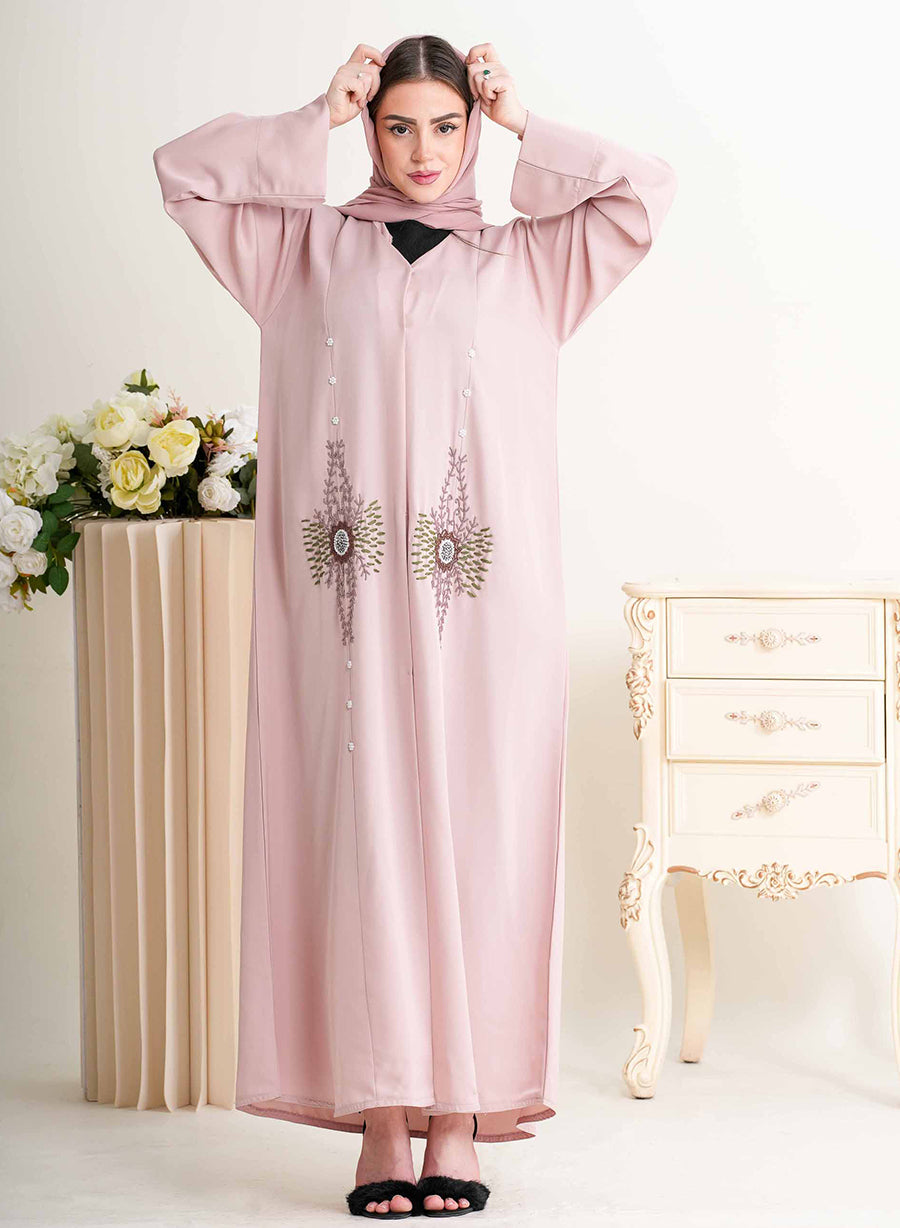 Women’s Stylish Abaya with Bead Detailing | Bsi4281