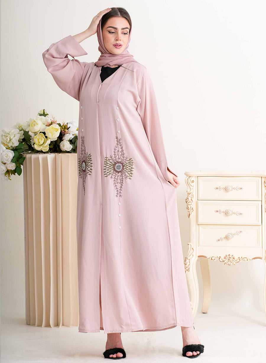 Women’s Stylish Abaya with Bead Detailing | Bsi4281
