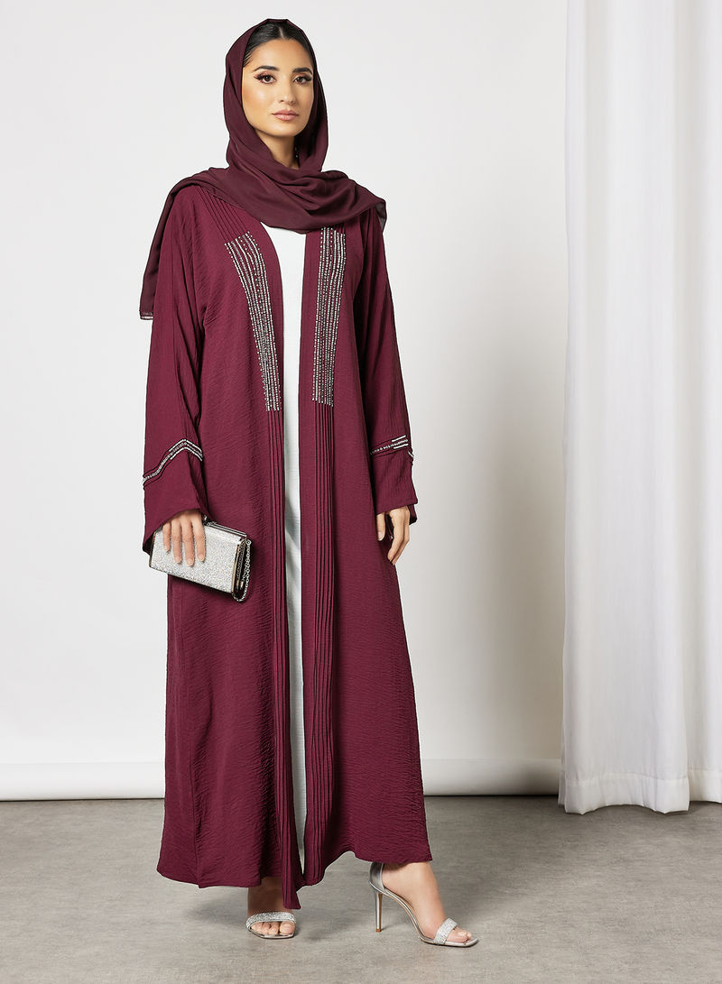 bisht abaya with inner dress