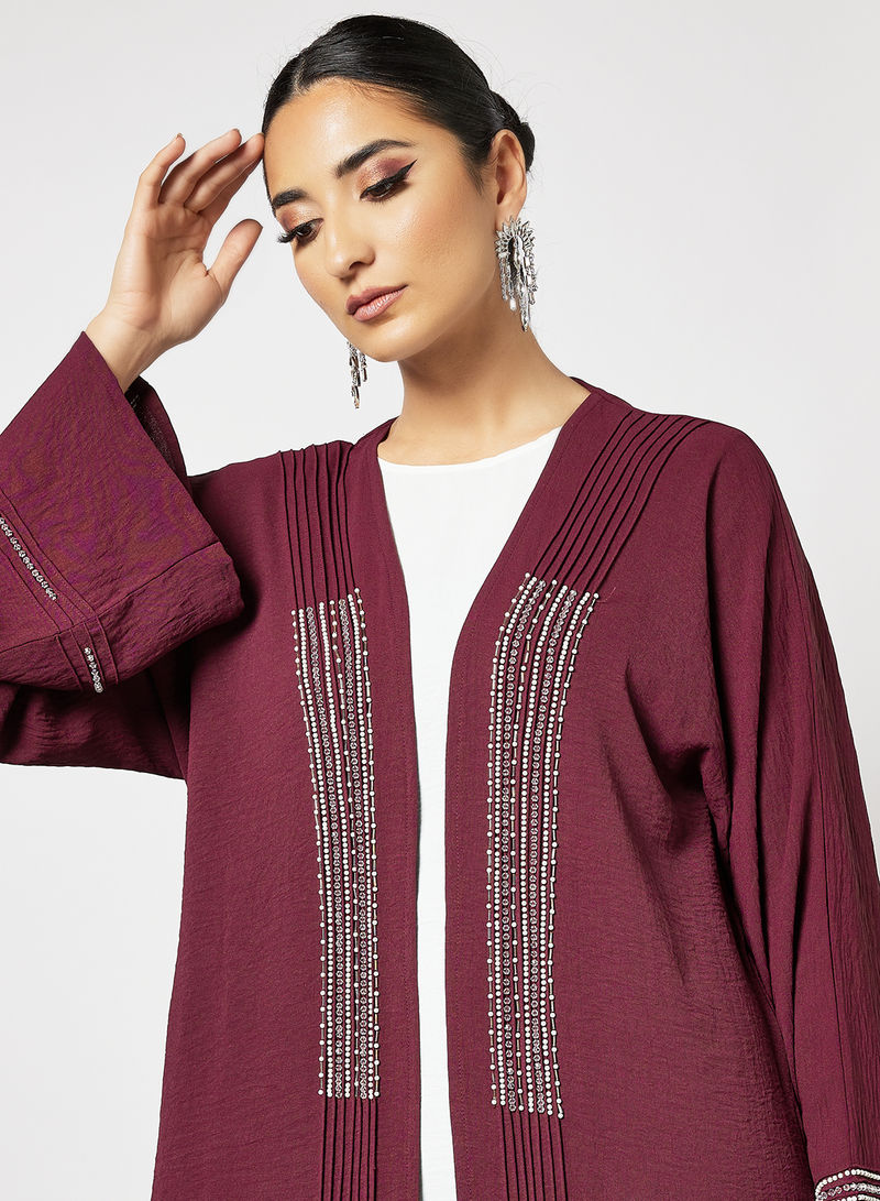 bisht abaya with inner dress